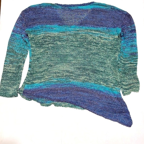 Prana Vignette Deep Balsam Blue Sweater Size L - Picture 14 of 14